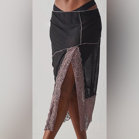 Free People Intimately Into You Half Column Slip - Picture 4 of 4